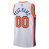 Dres New York Knicks Prilagođeni Nike 2024-25 City Edition Bijela Swingman